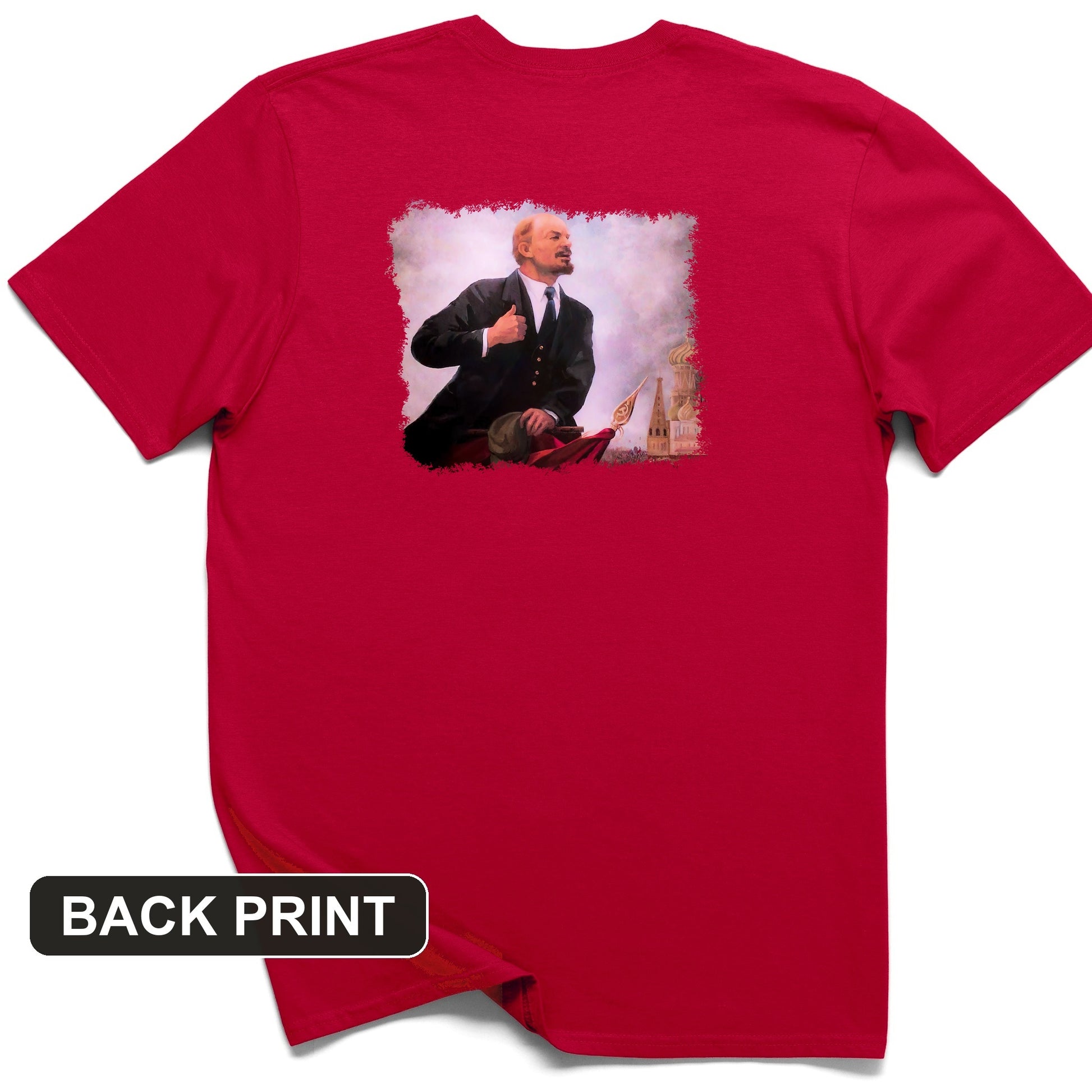 Lenin Back Print T-Shirt