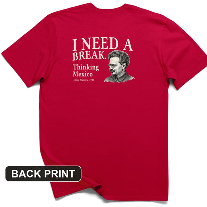 Leon Trotsky Mexico Back Print T-Shirt