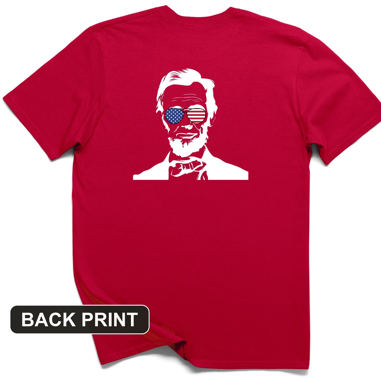 Lincoln Shades Back Print T-Shirt
