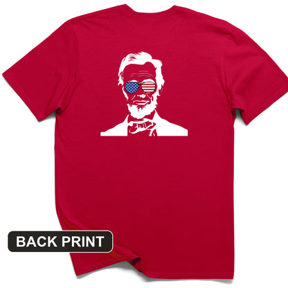 Lincoln Shades Back Print T-Shirt