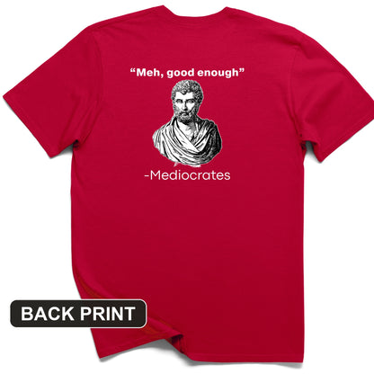 Mediocrates Back Print T-Shirt