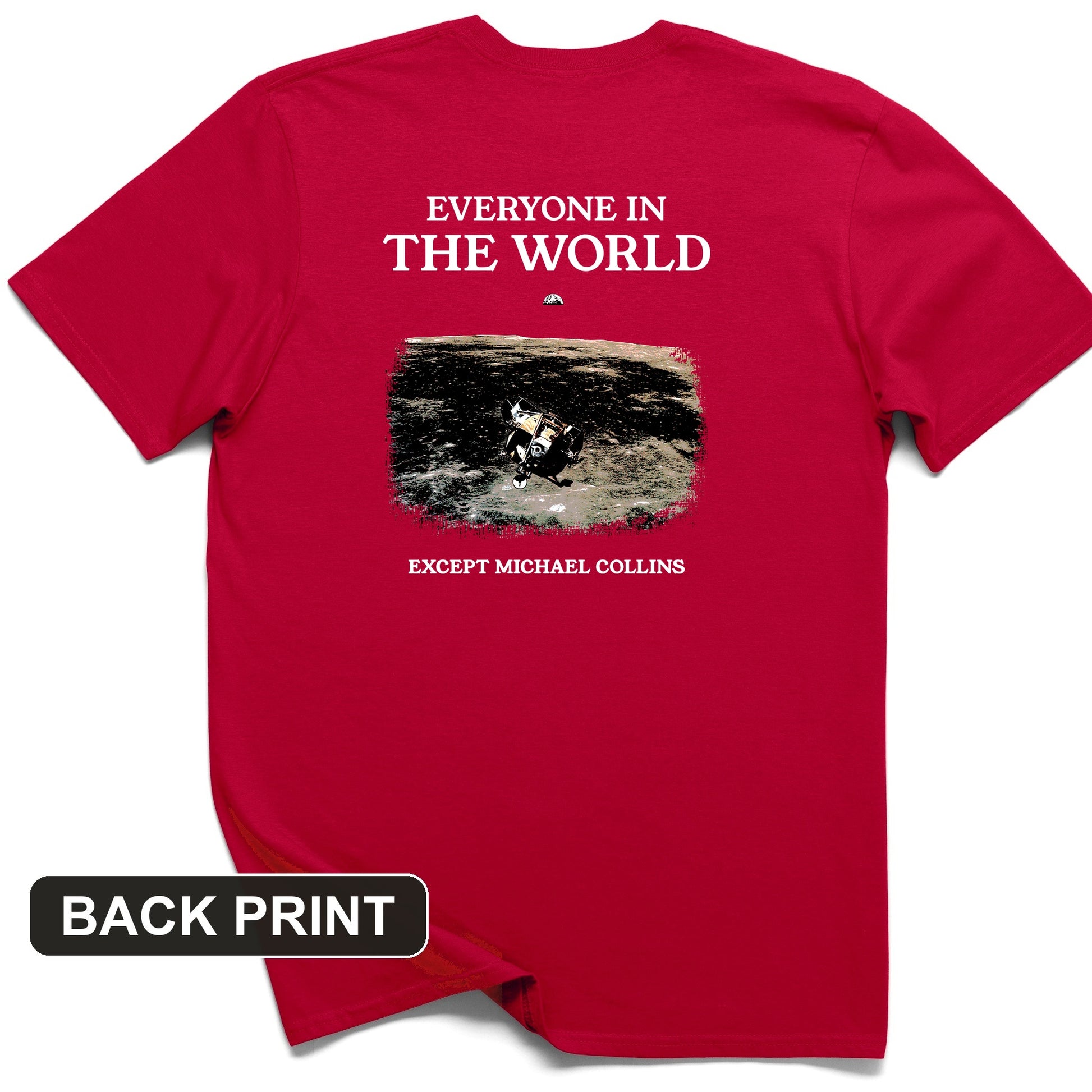 Michael Collins Back Print T-Shirt