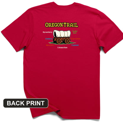 Oregon Trail Back Print T-Shirt