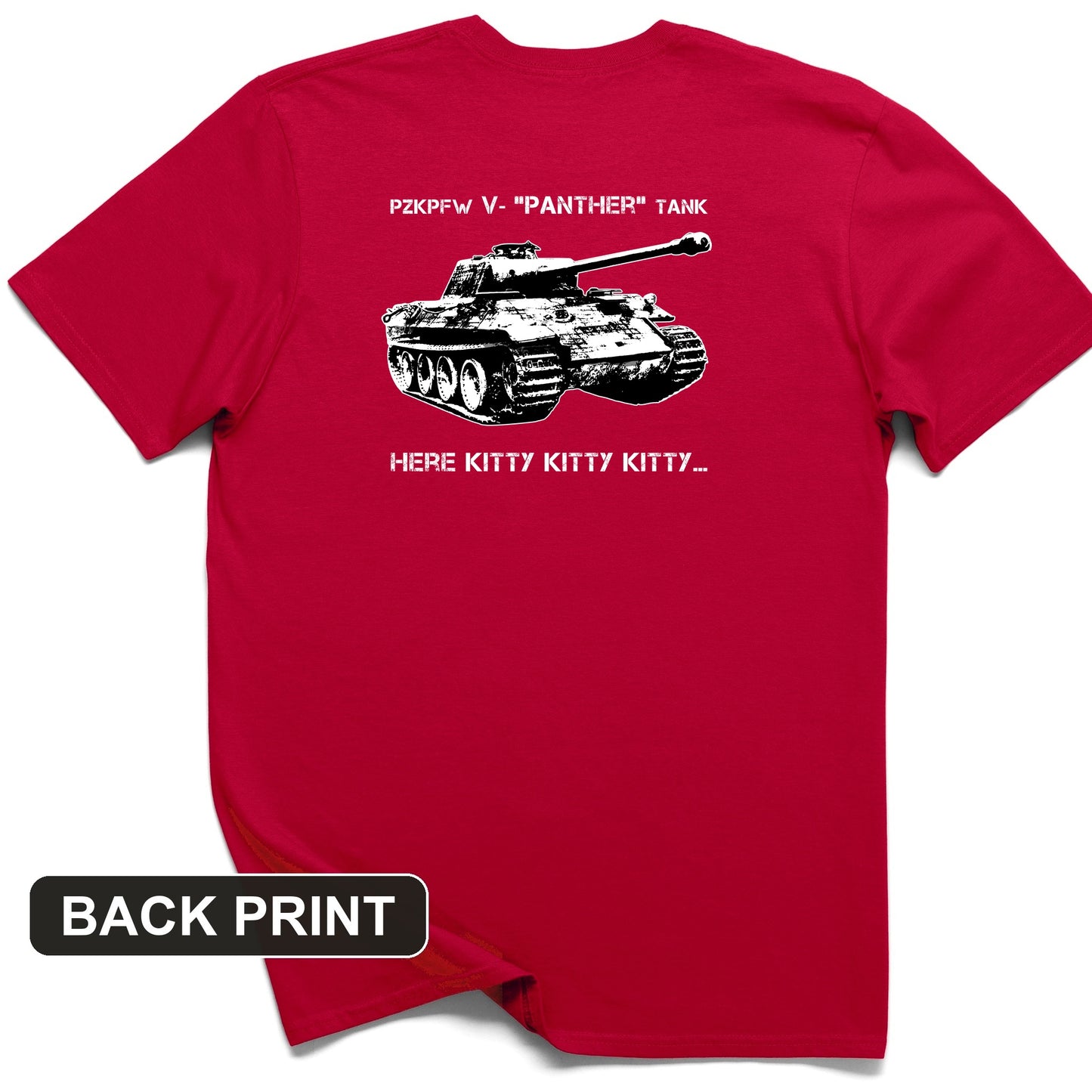 Panther Back Print T-Shirt