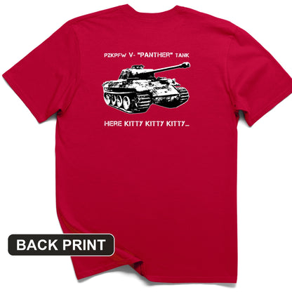 Panther Back Print T-Shirt