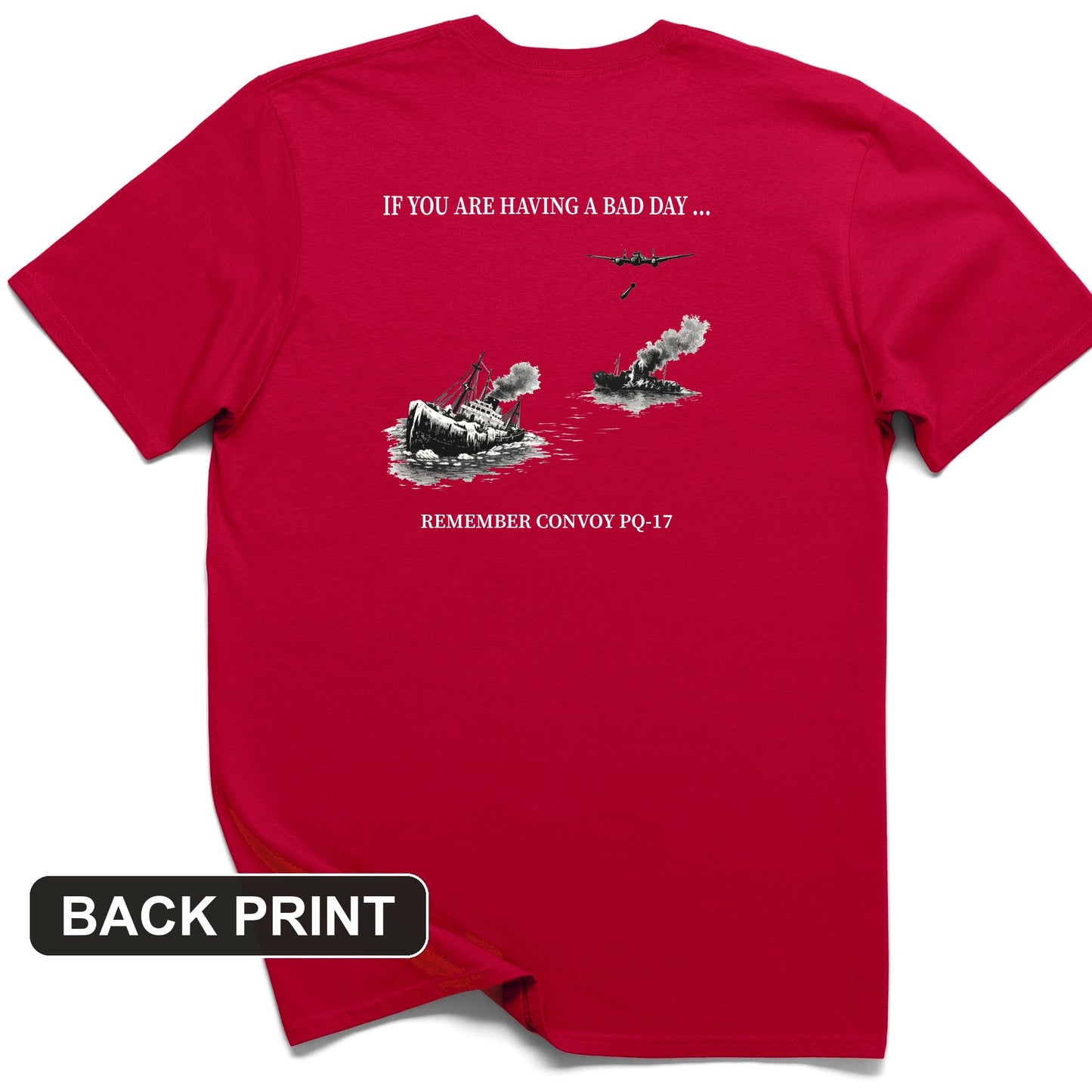 Pq-17 Back Print T-Shirt