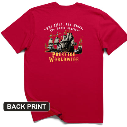 Prestige Worldwide Back Print T-Shirt