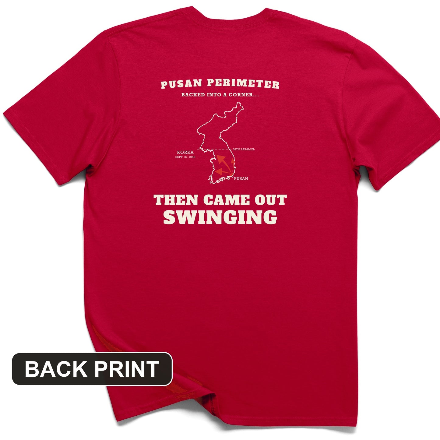 Pusan Perimeter Back Print T-Shirt