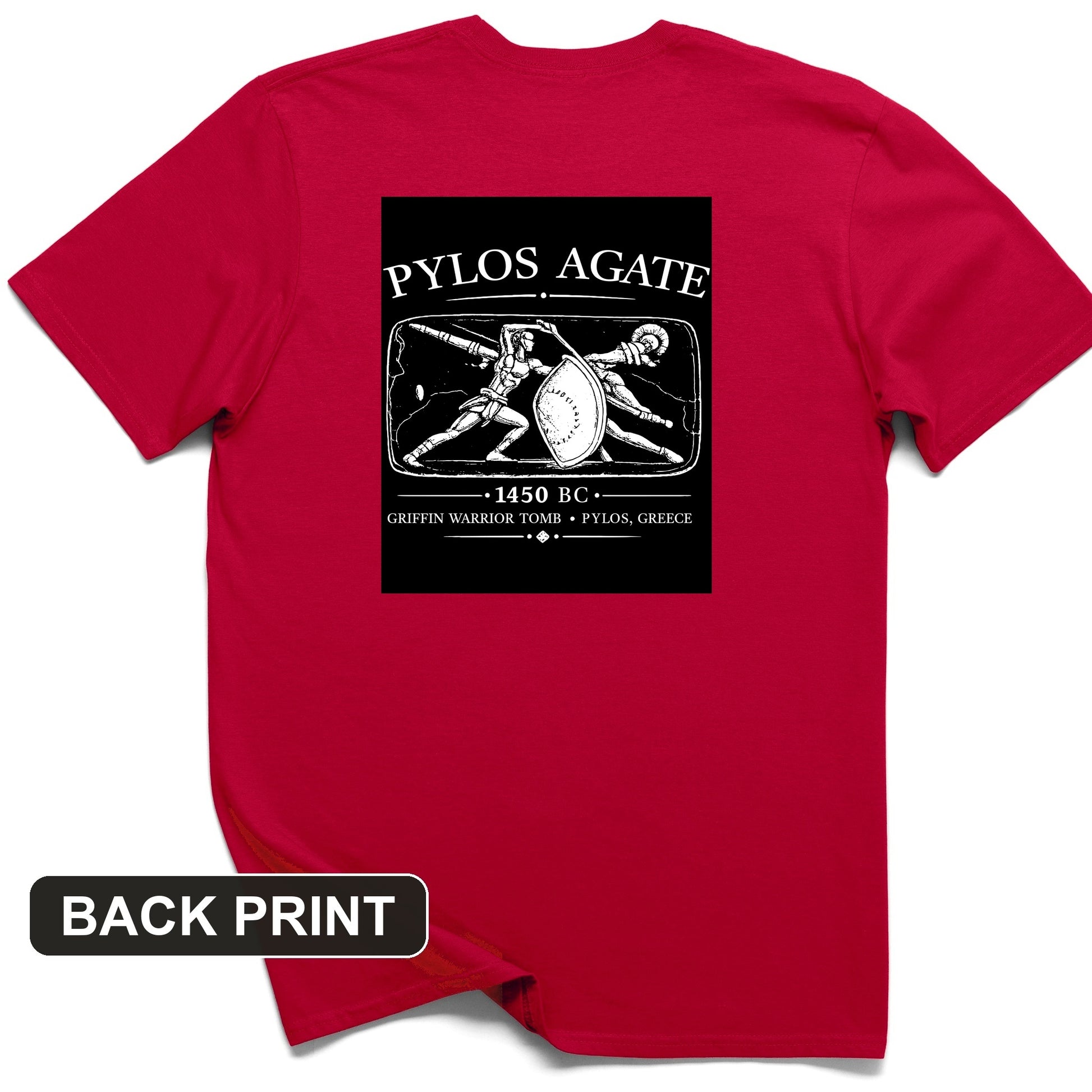Pylos Agate Back Print T-Shirt