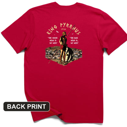 Pyrrhic Victory Back Print T-Shirt