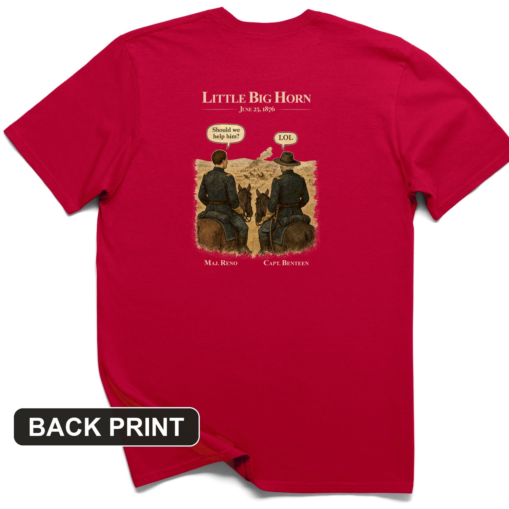Reno and Benteen Back Print T-Shirt