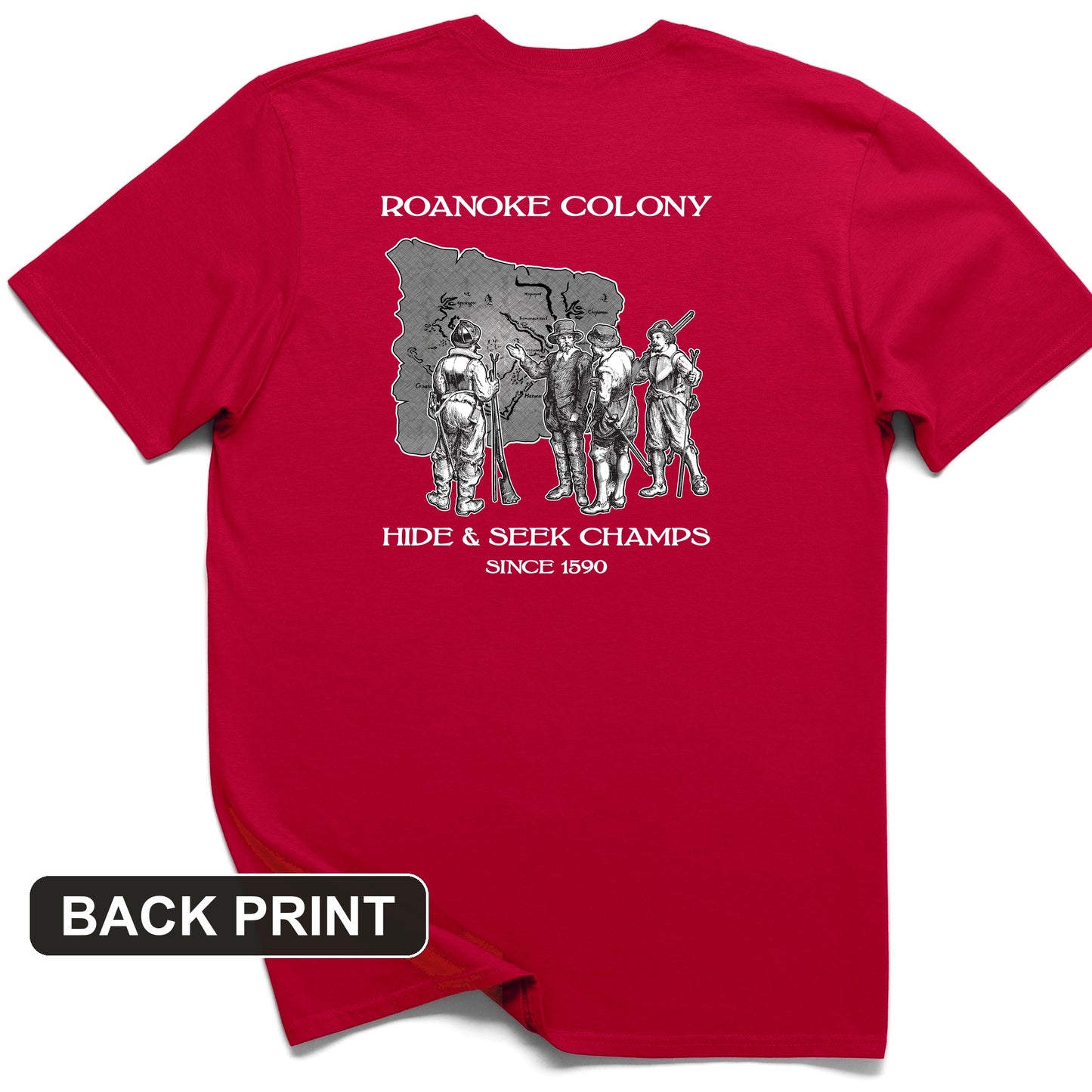 Roanoke Back Print T-Shirt