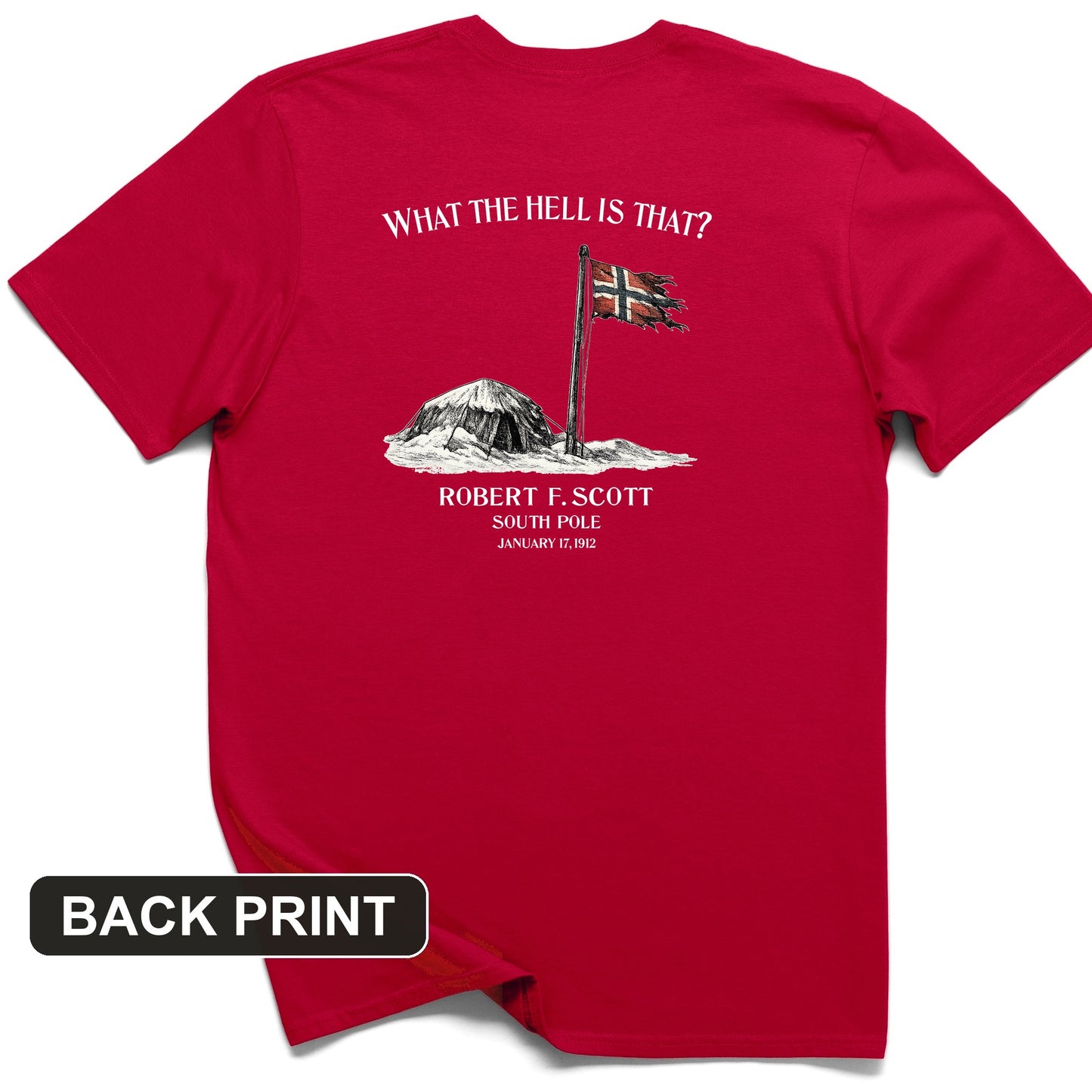 Robert Scott Back Print T-Shirt