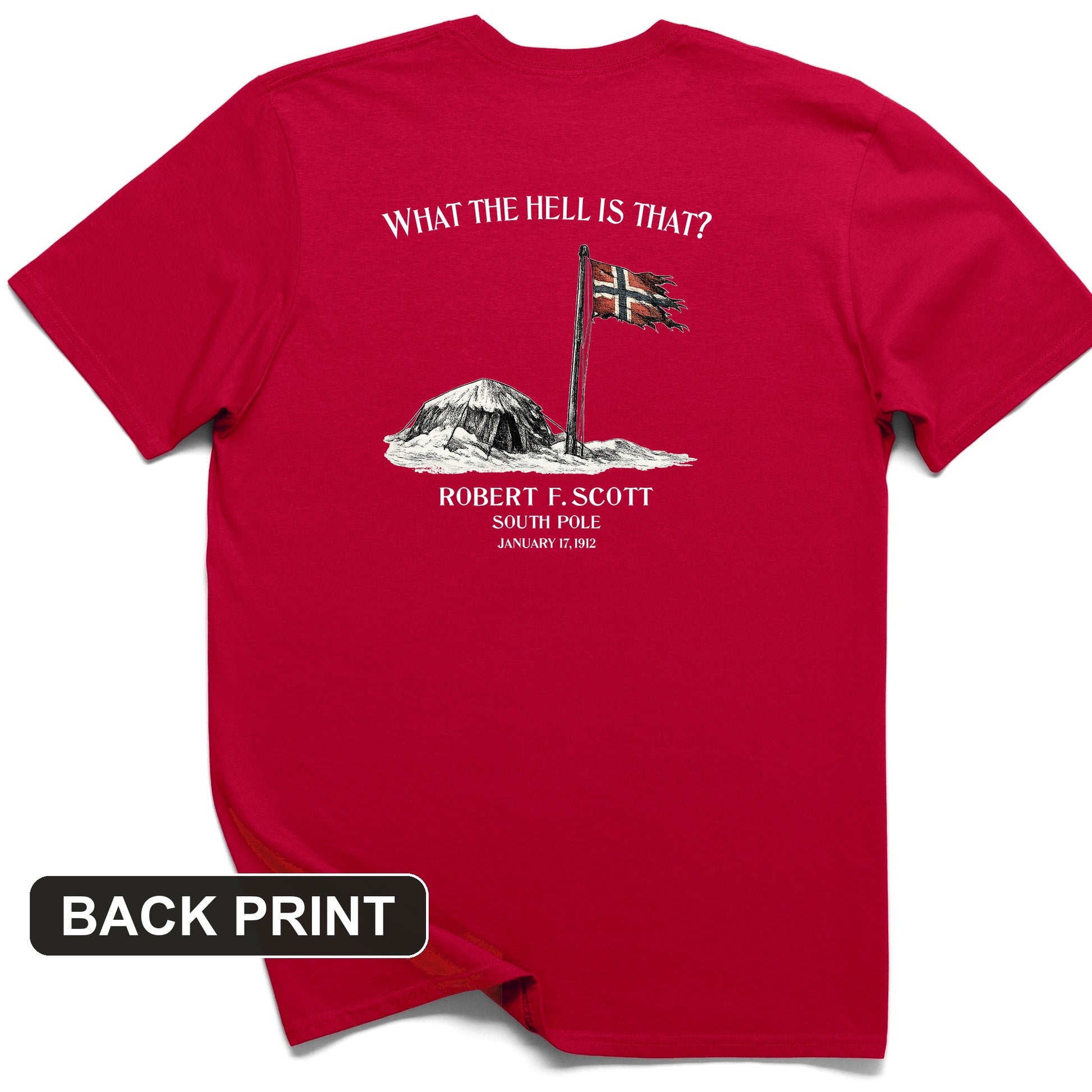 Robert Scott Back Print T-Shirt