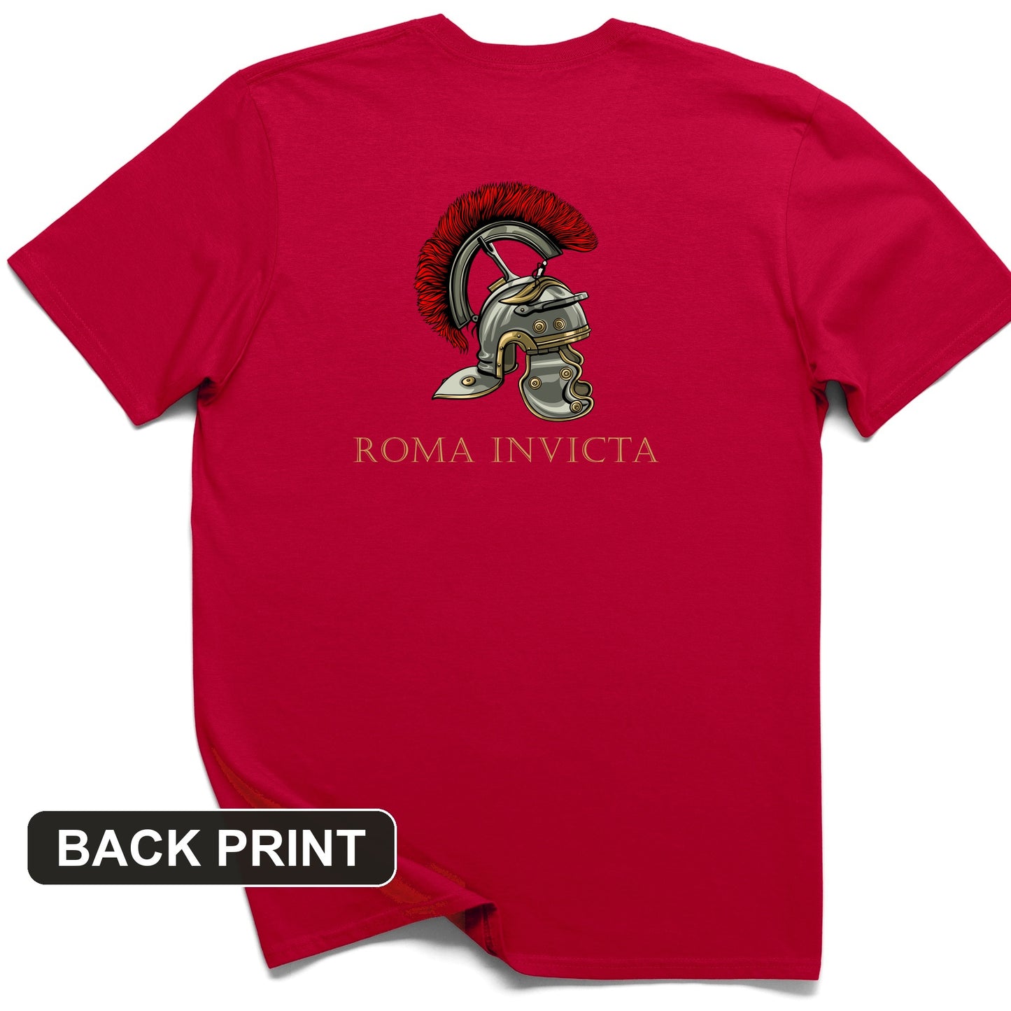 Roma Invicta Back Print T-Shirt