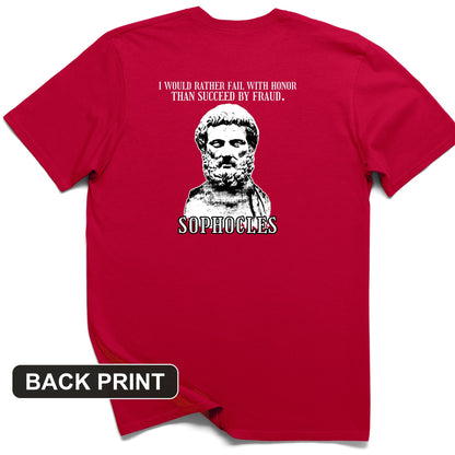 Sophocles Back Print T-Shirt