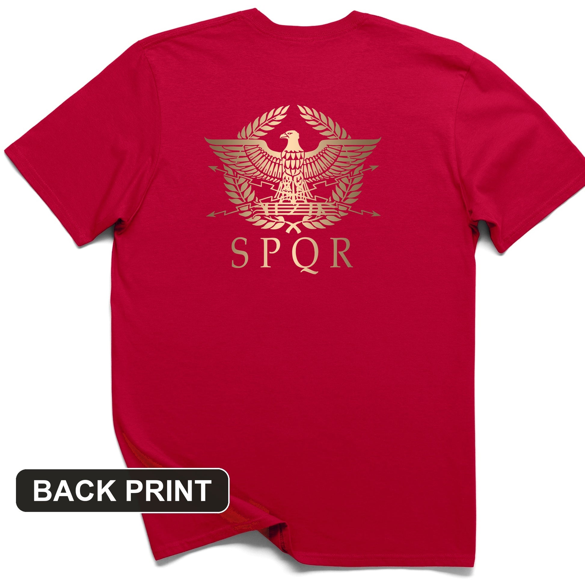 SPQR Back Print T-Shirt