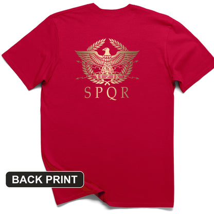 SPQR Back Print T-Shirt