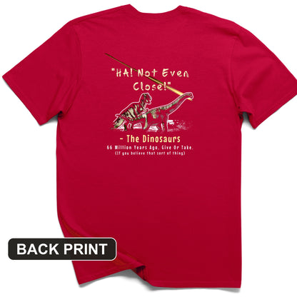 The Dinosaurs Back Print T-Shirt