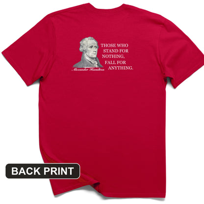 Those Who Stand For Back Print T-Shirt