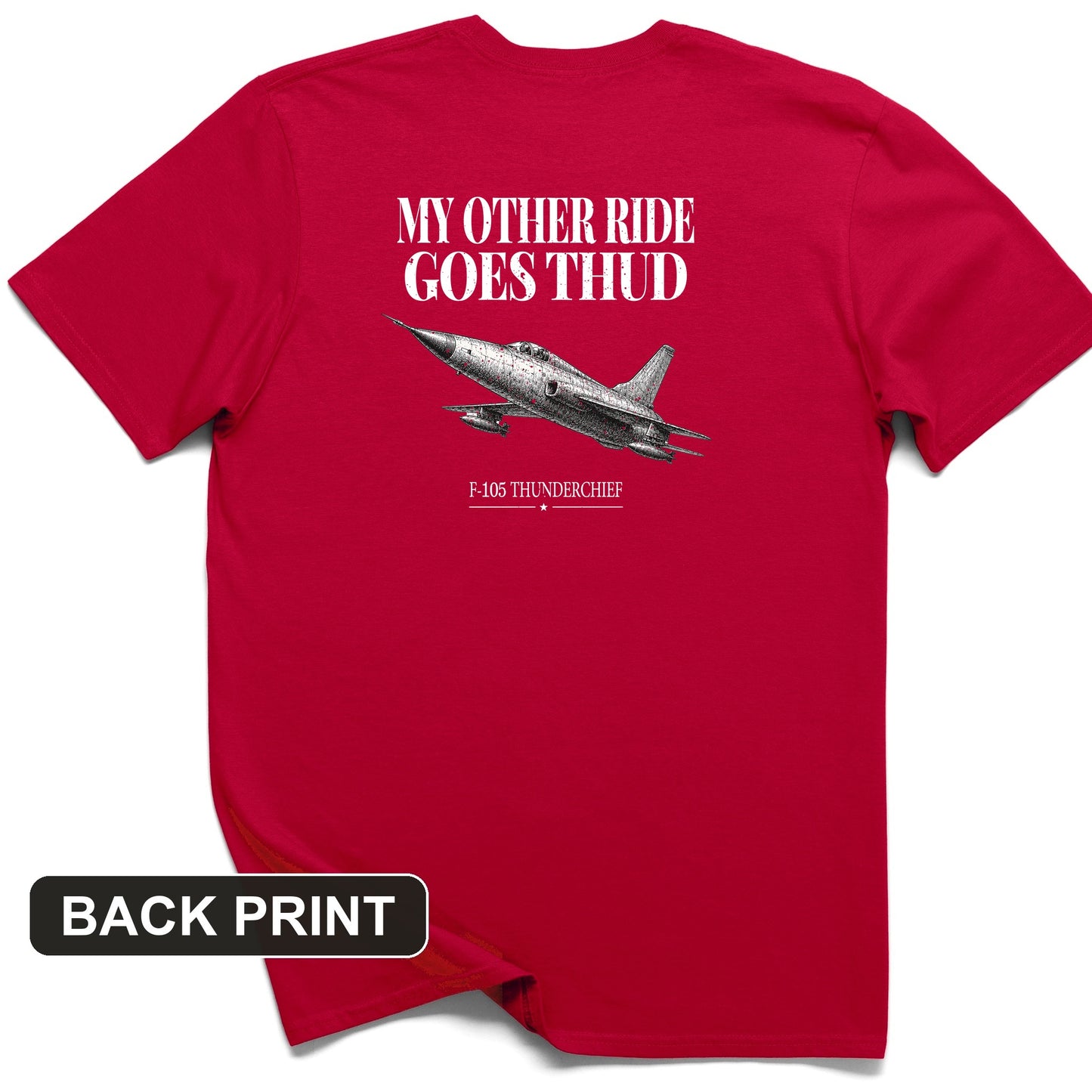 Thud Back Print T-Shirt