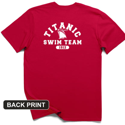 Titanic Swim Team Back Print T-Shirt