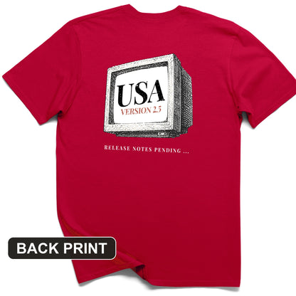 USA 2.5 Back Print T-Shirt