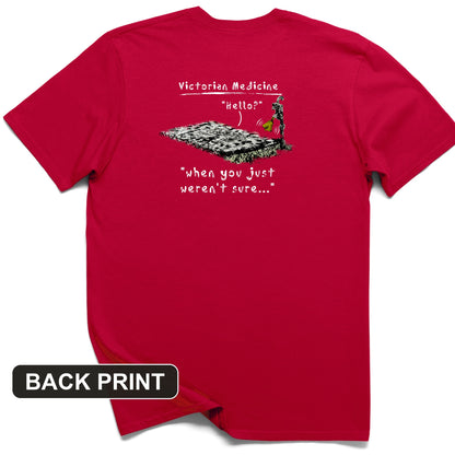 Victorian Medicine Back Print T-Shirt