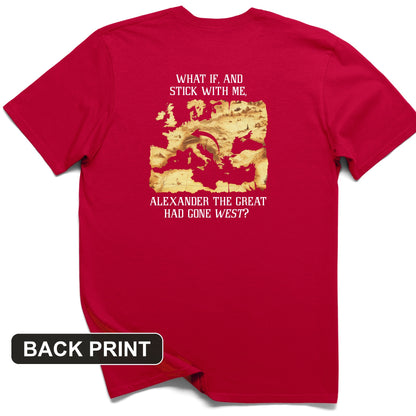What If Alexander Back Print T-Shirt