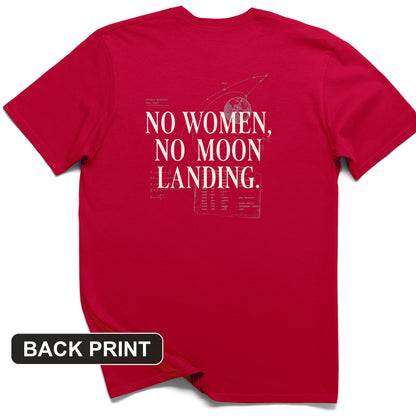 Women of NASA Back Print T-Shirt
