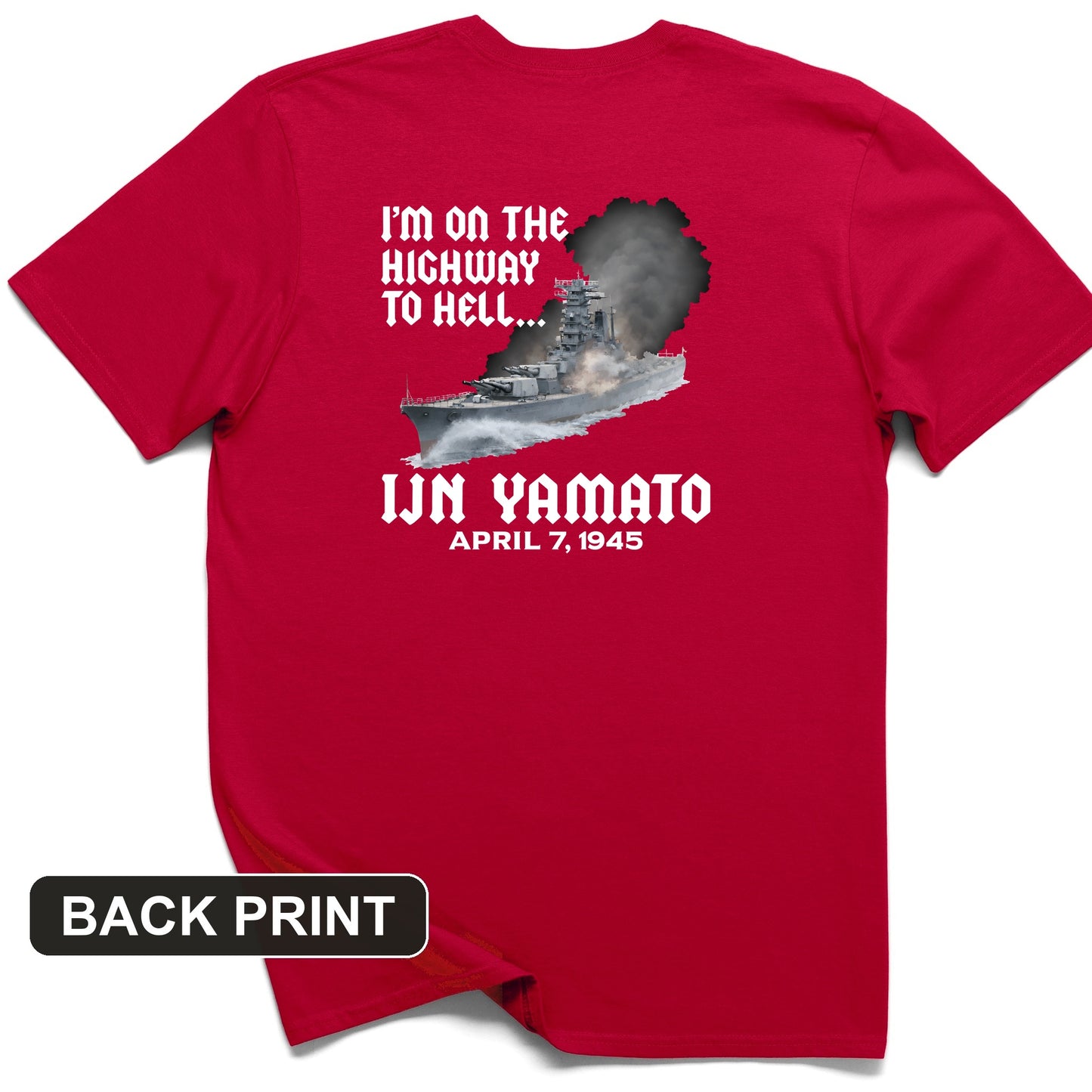 Yamato Back Print T-Shirt