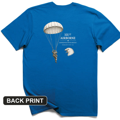 101st Airborne Back Print T-Shirt