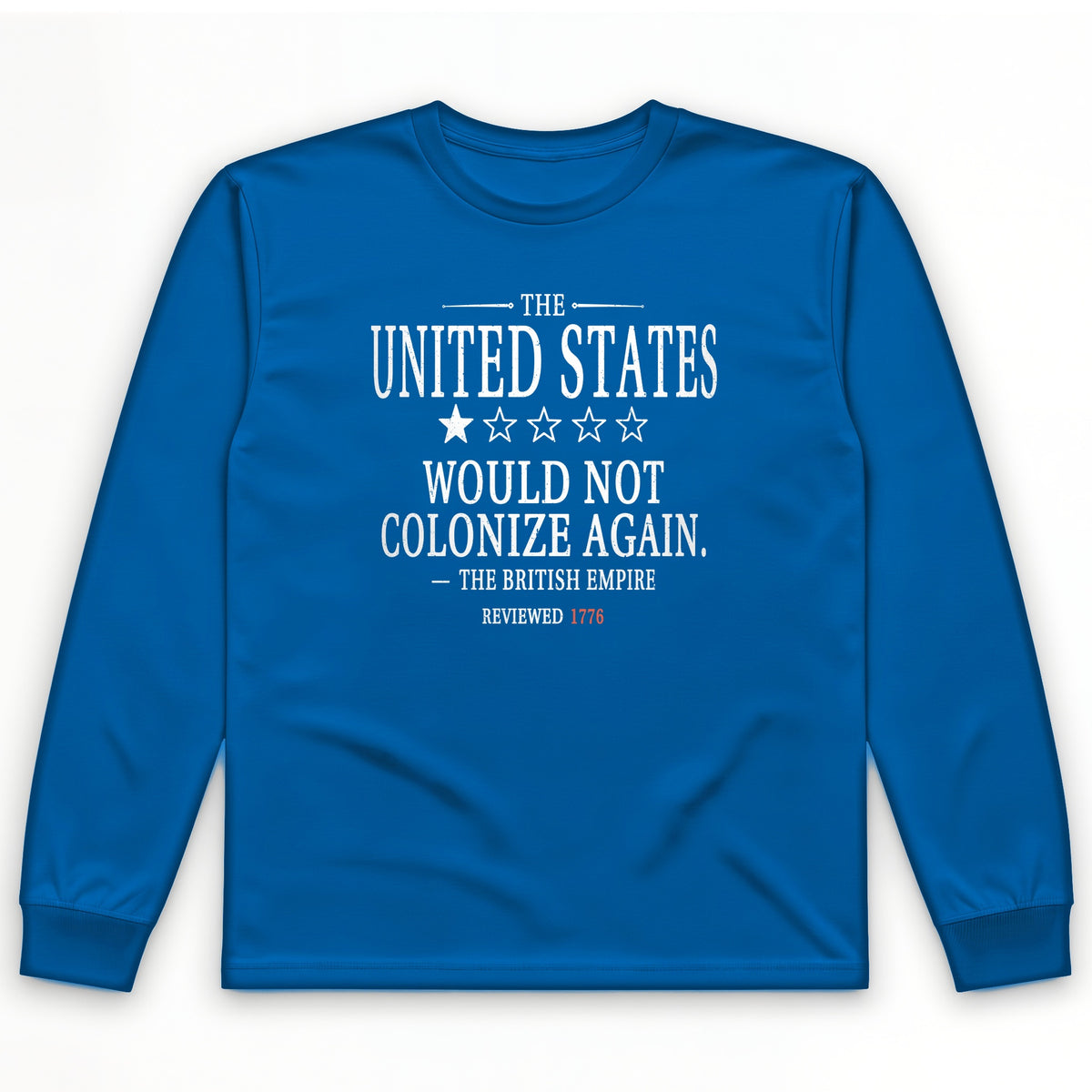 1 Star US Long Sleeve T-Shirt