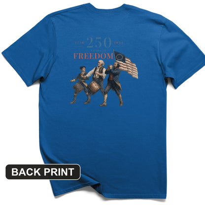 250th Drummers Back Print T-Shirt
