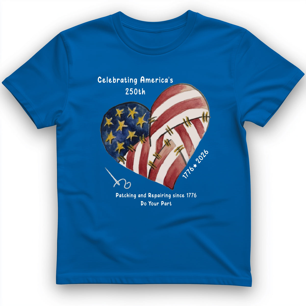 250th Heart T-Shirt