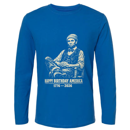 Abe Beanie Long Sleeve T-Shirt