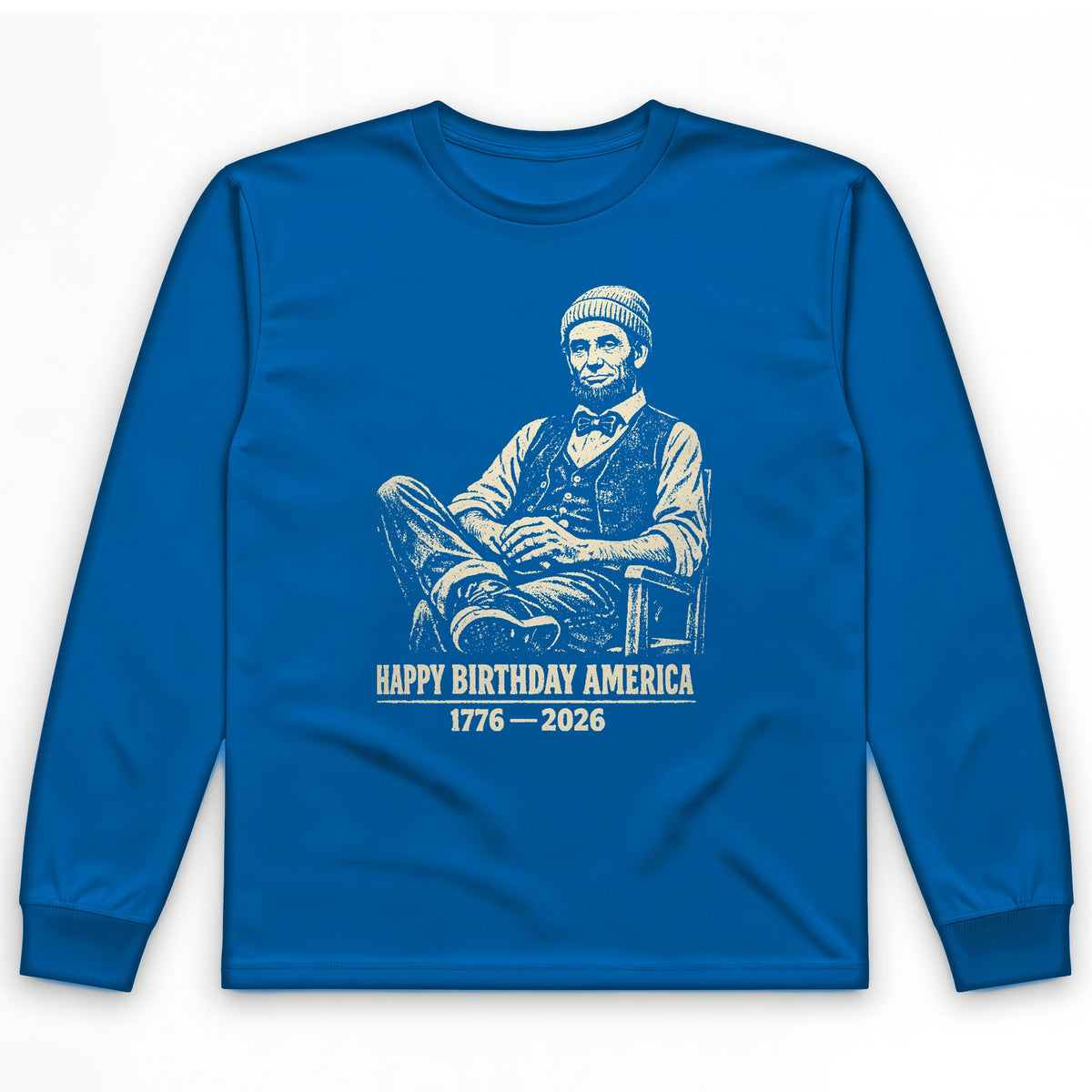 Abe Beanie Long Sleeve T-Shirt