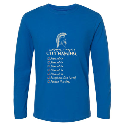 Alexander City Naming Long Sleeve T-Shirt