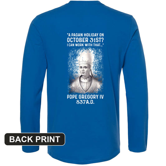 All Saints' Day Back Print Long Sleeve T-Shirt