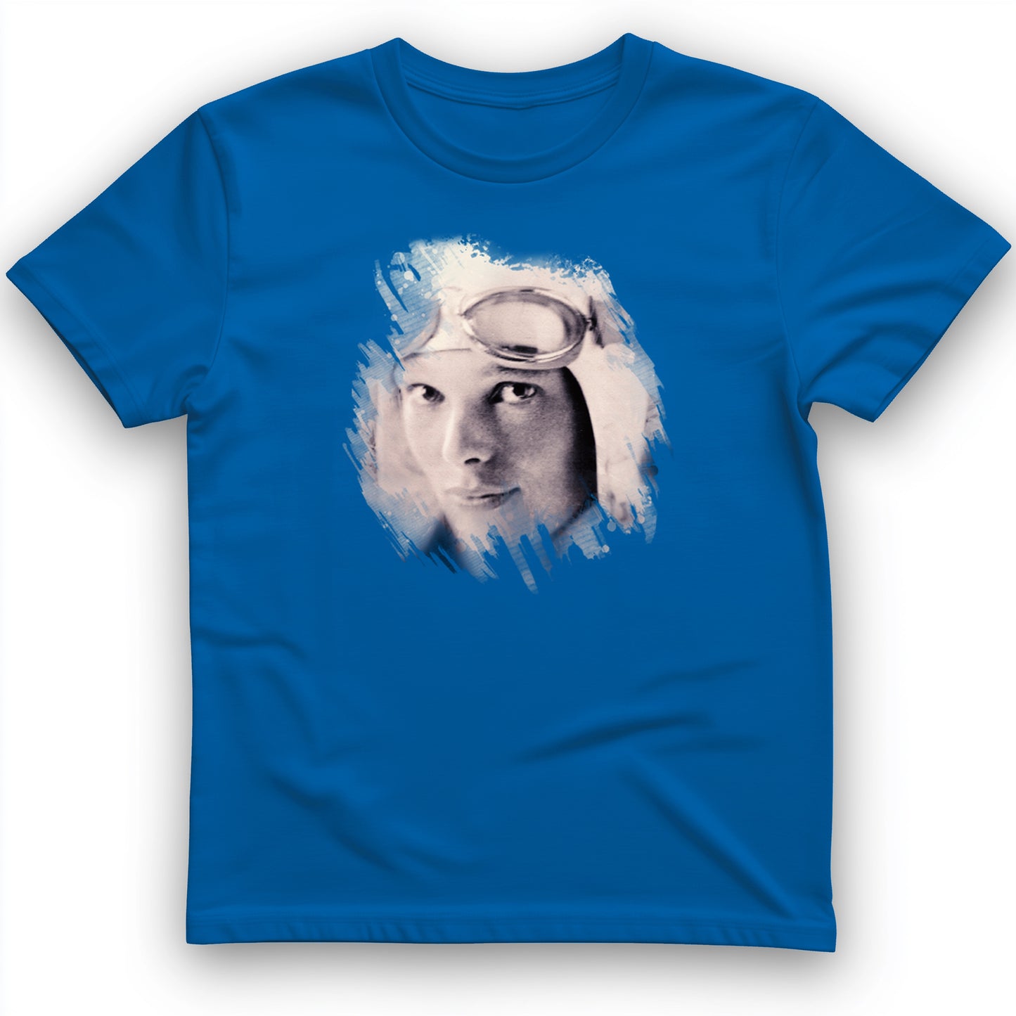 Amelia Earhart in Color T- Shirt