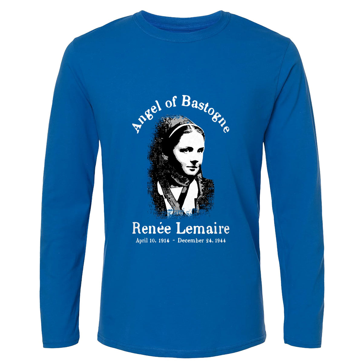 Angel of Bastogne Long Sleeve T-Shirt