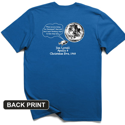 Apollo 8 Back Print T-Shirt