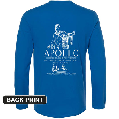 Apollo Back Print Long Sleeve T-Shirt