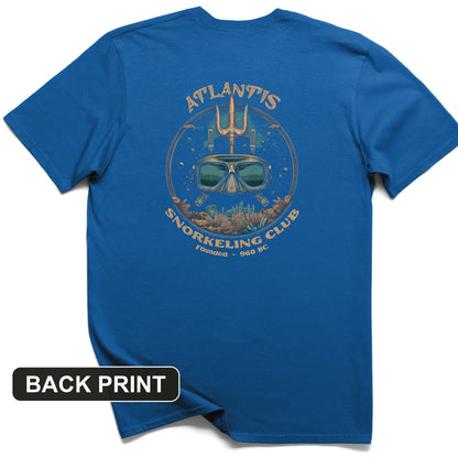 Atlantis Back Print T-Shirt