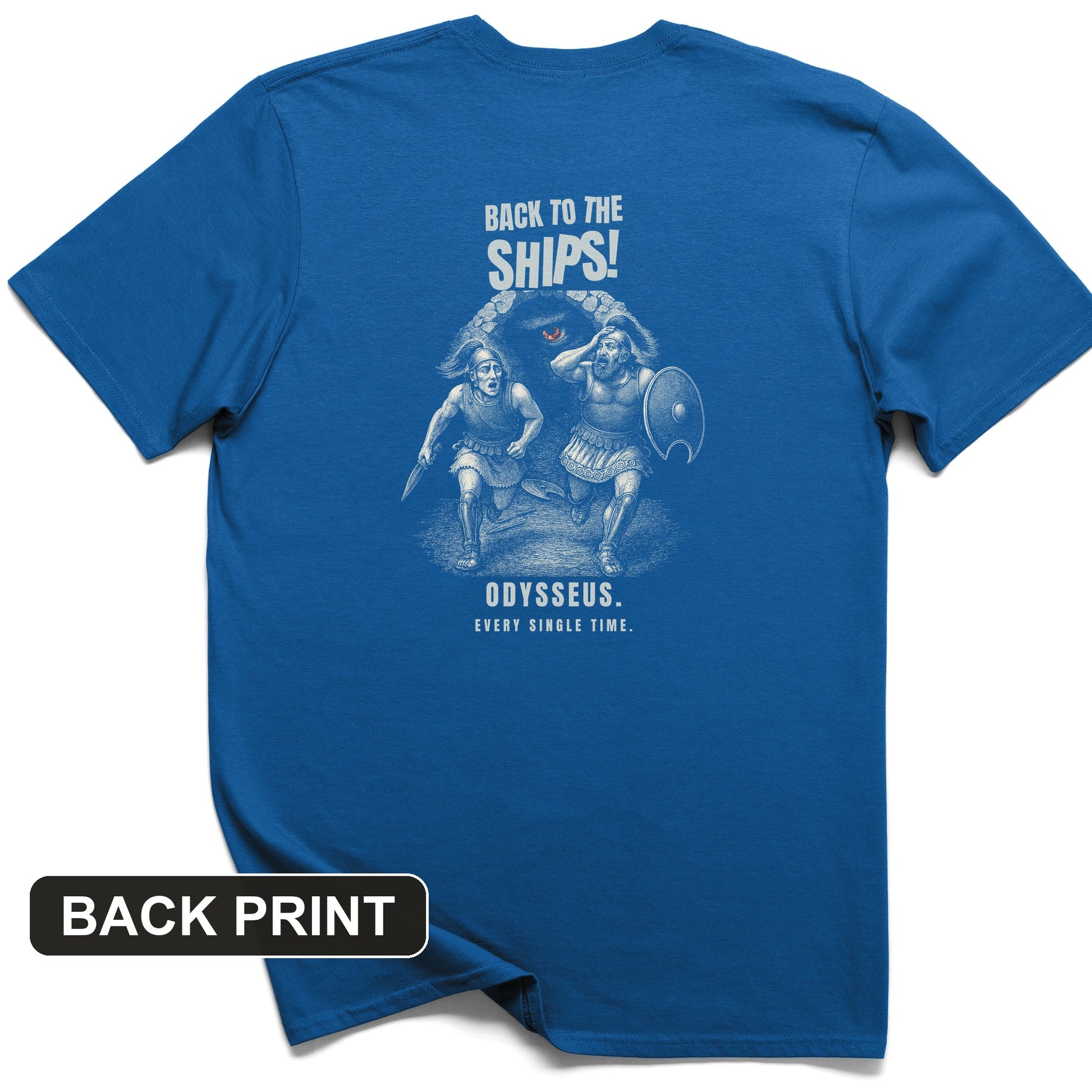 Back To The Ships Back Print T-Shirt