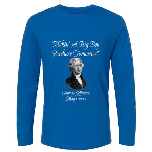 Big Boy Purchase Long Sleeve T-Shirt