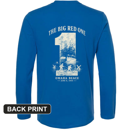 Big Red One Back Print Long Sleeve T-Shirt
