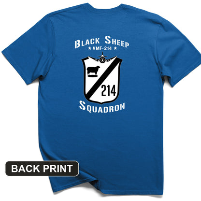 Black Sheep Back Print T-Shirt