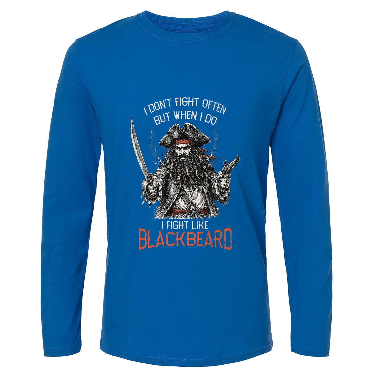 Blackbeard Long Sleeve T-Shirt