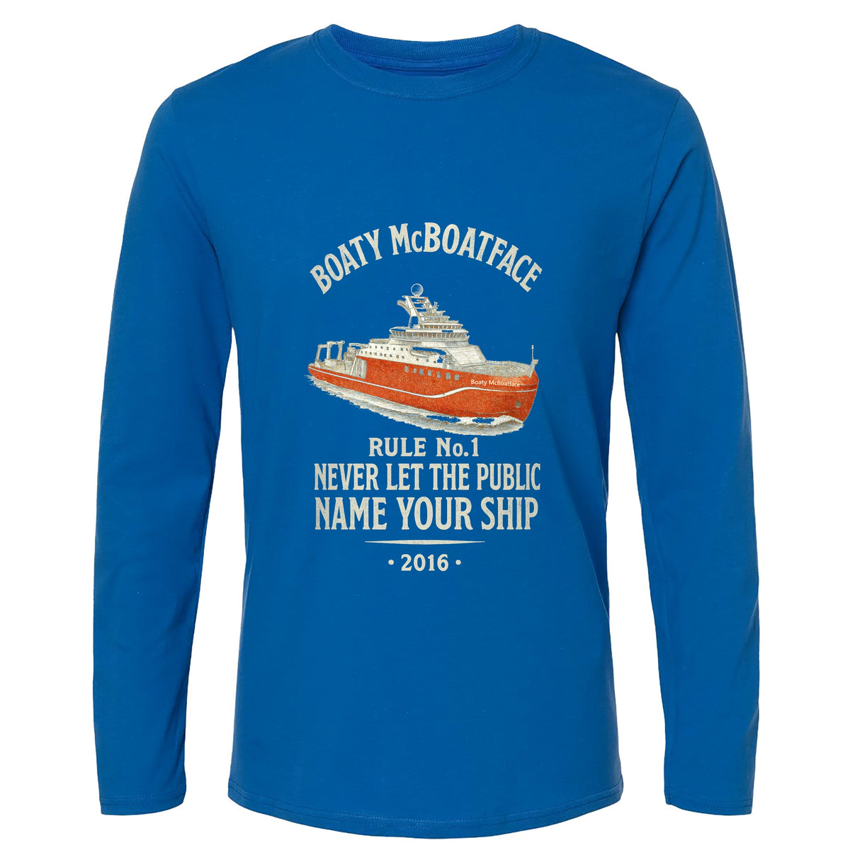 Boaty McBoatface Long Sleeve T-Shirt